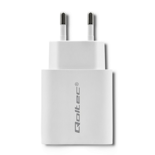 Qoltec Charger 18W 5-12V 1.5-3A USB C