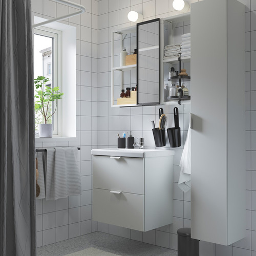 ENHET Bathroom, white, 64x43x65 cm