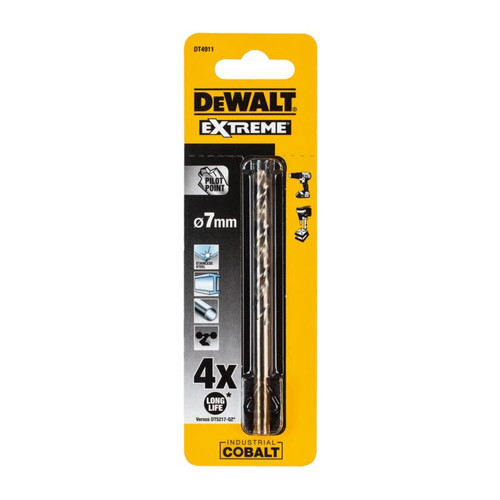 Metal Drill Bit DeWalt Extreme Cobalt 7mm