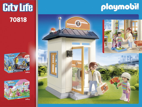 Playmobil City Lie Starter Pack Pediatrician 4+ 70818