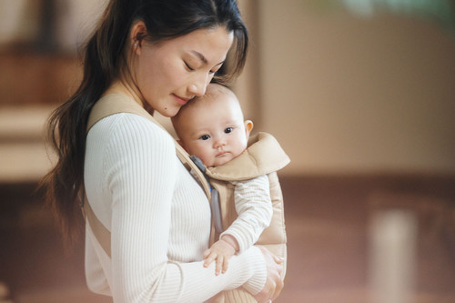 BABYBJÖRN Baby Carrier Mini, Beige Woven