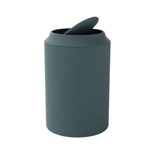 GoodHome Bathroom Waste Bin Kina 5 l, green