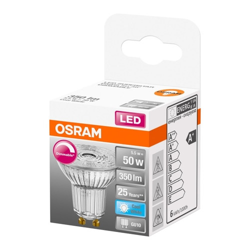 LED Bulb GU10 5,5 W 345lm