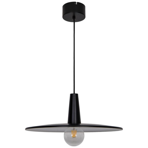 GoodHome Pendant Lamp Hibonit E27 45cm, black