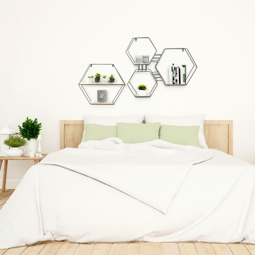 Wall Shelf Hexagon