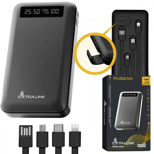 Extralink Power Bank Powerbank EPB-083 EX.19607, black