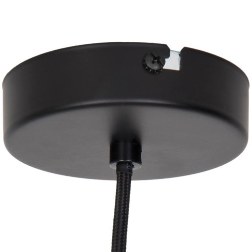 GoodHome Pendant Lamp Aulavik E27, black