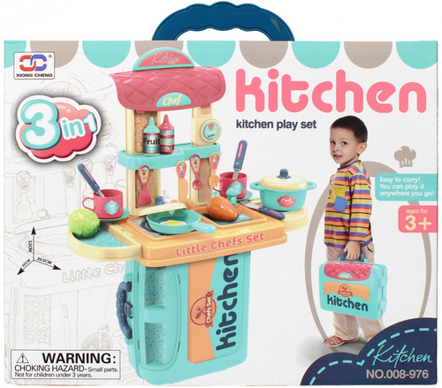 Kitchen Play Set 3in1 3+