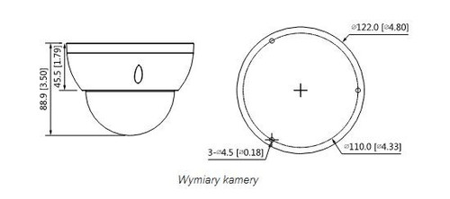 Dahua IP Camera 2 Mpx IPC-HDBW2231R-ZS-27135 I