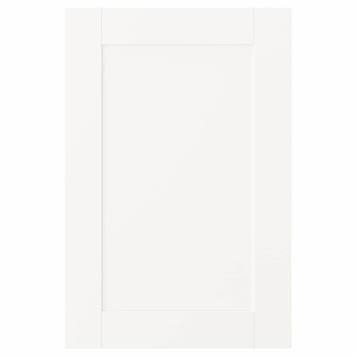 SANNIDAL Door, white, 40x60 cm