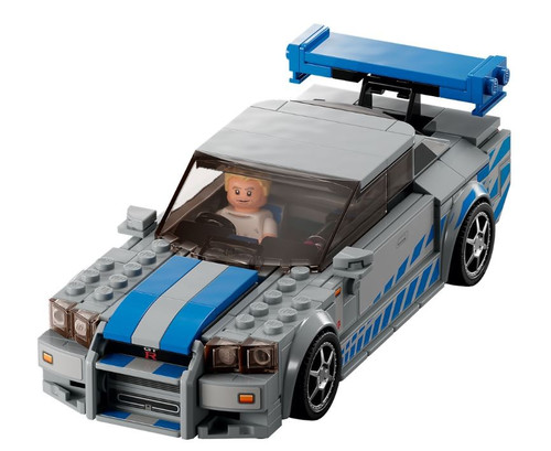 LEGO Speed Champions 2 Fast 2 Furious Nissan Skyline GT-R (R34) 9+