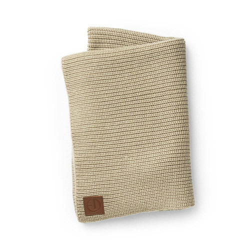 Elodie Details - Wool Knitted Blanket - Pure Khaki