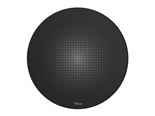 Trust Round Floor Mat, black