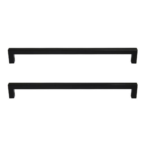 GoodHome Kitchen Cabinet Handle Golpar D, matt black, 233 mm