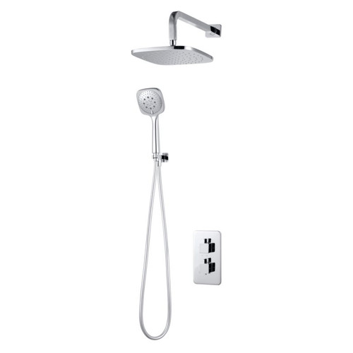 GoodHome Shower Kit Teesta, flush-mounted