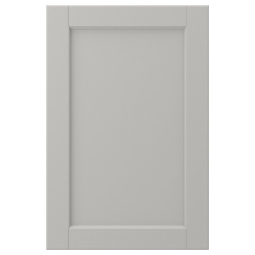 LERHYTTAN Door, light grey, 40x60 cm