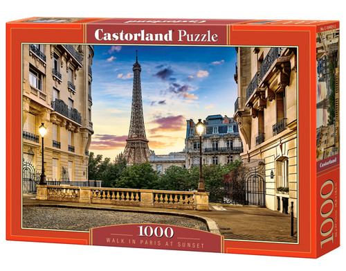 Castorland Jigsaw Puzzle Walk in Paris at Sunset 1000pcs