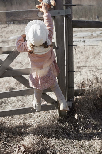 Elodie Details Winter Bonnet - Creamy White 6-12 months