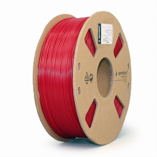 Gembird 3D Printer Filament ABS/1.75 mm/1kg/red