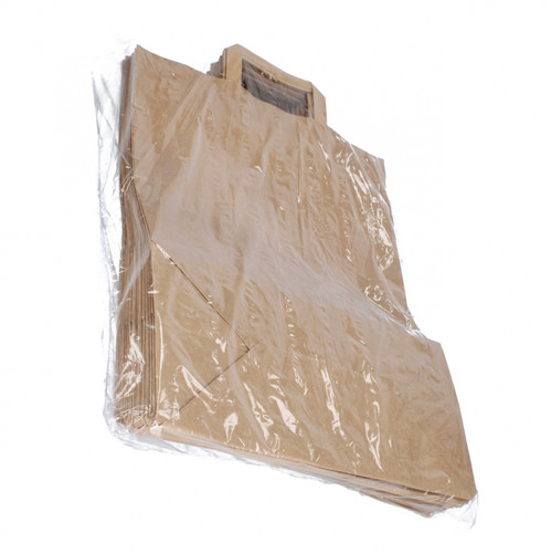 Paper Bag 420x320, soft, grey-beige, 25pcs