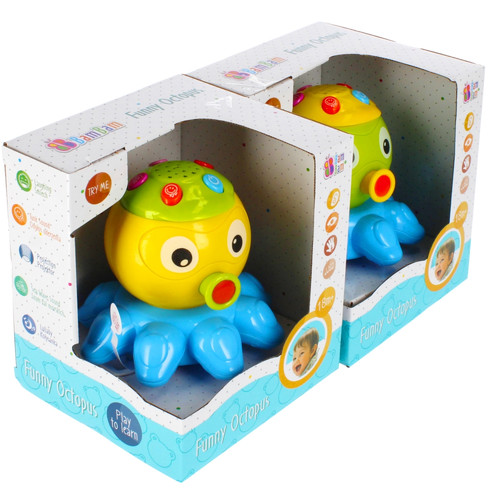 Bam Bam Funny Octopus 18m+