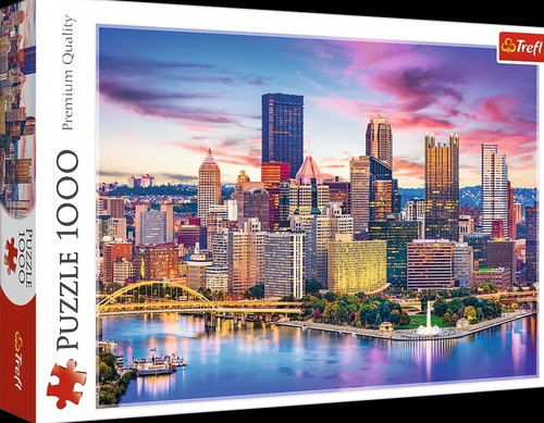 Trefl Jigsaw Puzzle Pittsburgh, Pennsylvania, USA 1000pcs 12+