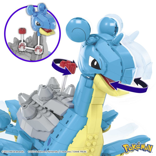 MEGA Pokémon Lapras Building Toy Kit HKT26 8+