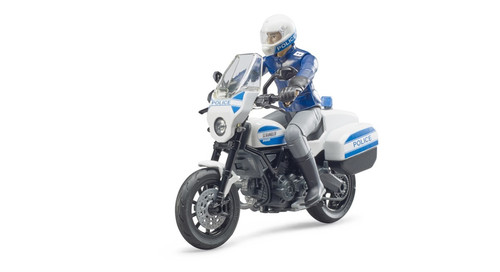 Bruder Scrambler Ducati Police Motorcycle 4+