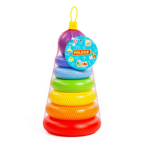 Pyramid Stacking Ring Educational Toy 12m+