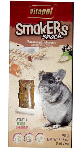 Vitapol Smakers Snack for Chinchillas - Delicacies 2pcs