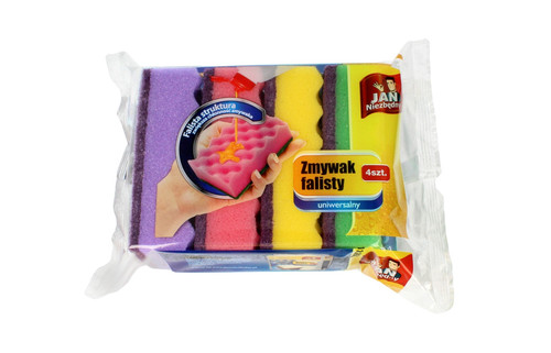 Sarantis Dish Washing Sponge 4pcs