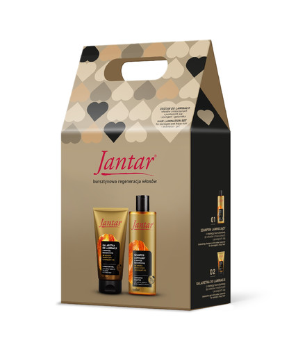 FARMONA Gift Set Jantar (Lamination Shampoo + Lamination Jelly)