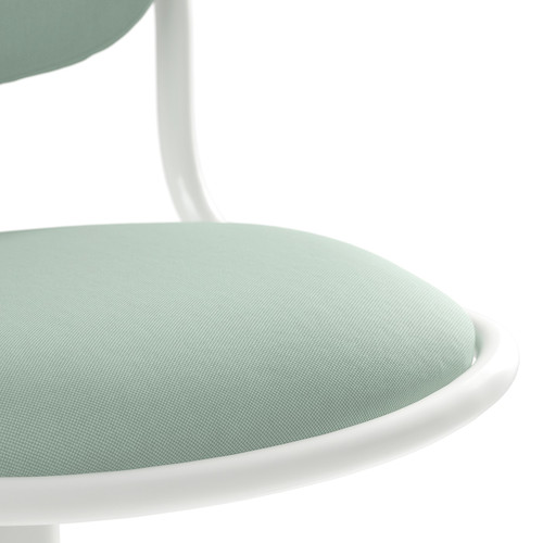 ÖRFJÄLL Children's desk chair, white/Vissle light green