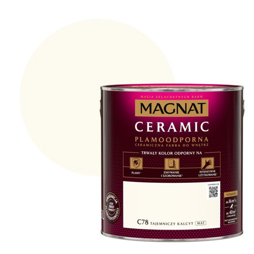 Magnat Ceramic Interior Paint 2.5L, mysterious calcite