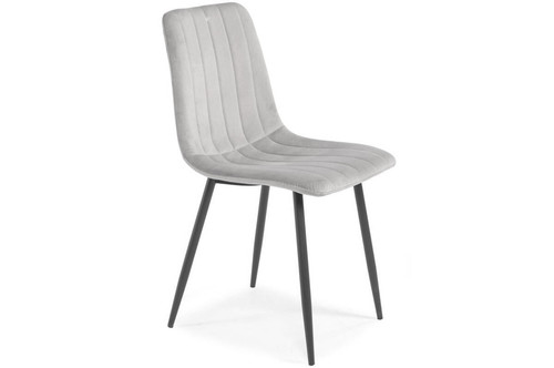 Upholstered Dining Chair SOFIA, grey