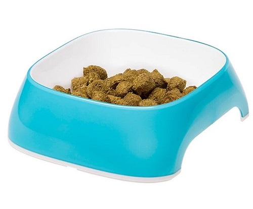 Dog Bowl Glam Small, blue