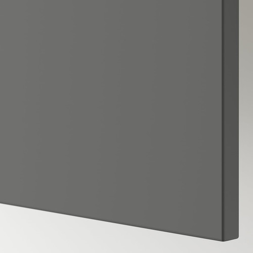 FÖRBÄTTRA Cover panel, dark grey, 39x240 cm