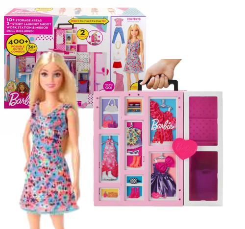 Barbie® Dream Closet™ Doll and Playset HGX57 3+