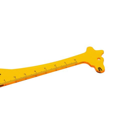 Starpak Plastic Ruler Giraffe 15cm