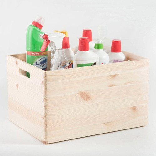 Pine Storage Box 39.5 x 29.5 x 23 cm