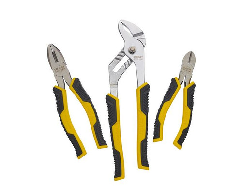 STANLEY Control Grip Pliers Set of 3