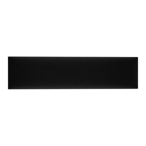 Upholstered Wall Panel Stegu Mollis Rectangle 60 x 15 cm, black