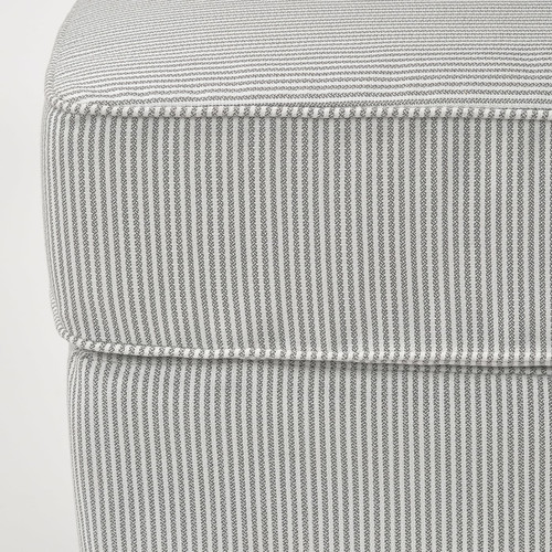 ROCKSJÖN Footstool, Klovsta grey/white