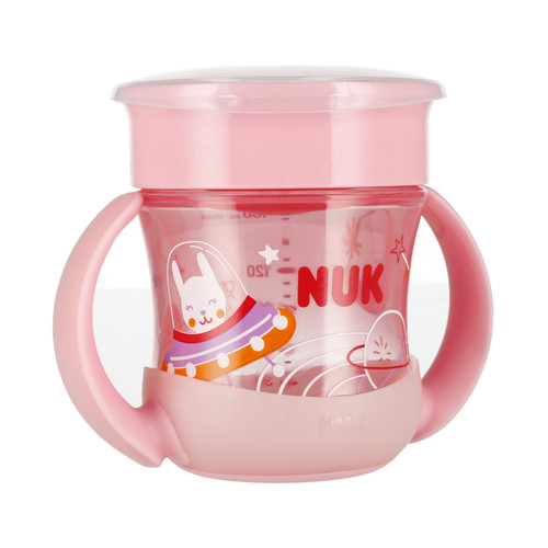 NUK Mini Magic Cup Night 160ml 6m+, pink