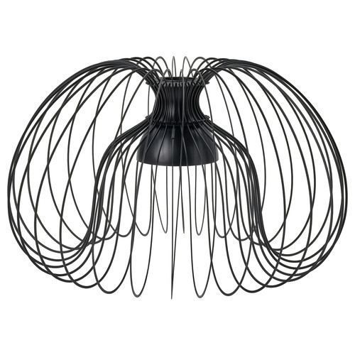 KALLFRONT Pendant lamp shade, black, 52 cm