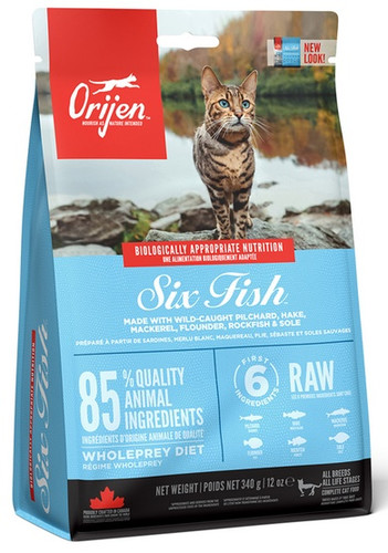 Orijen Cat 6 Fish Dry Food 340g