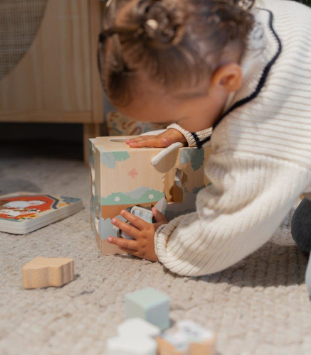 Joueco Wooden Shape Sorter The Wildies Family 12m+