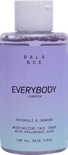 EVERYBODY Balance Moisturizing Face Toner Patchouli & Jasmine 97% Natural 50ml