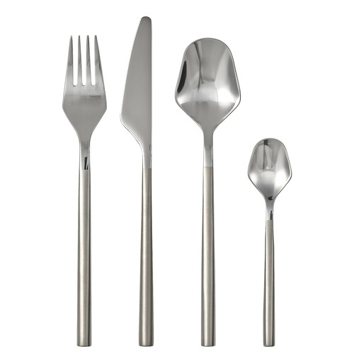 FRÖJDA 16-piece cutlery set, stainless steel