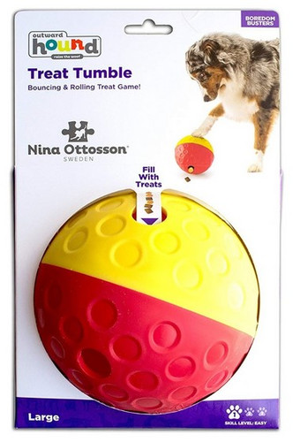 Nina Ottosson Dog Treat Tumble Large 13cm Educational Toy